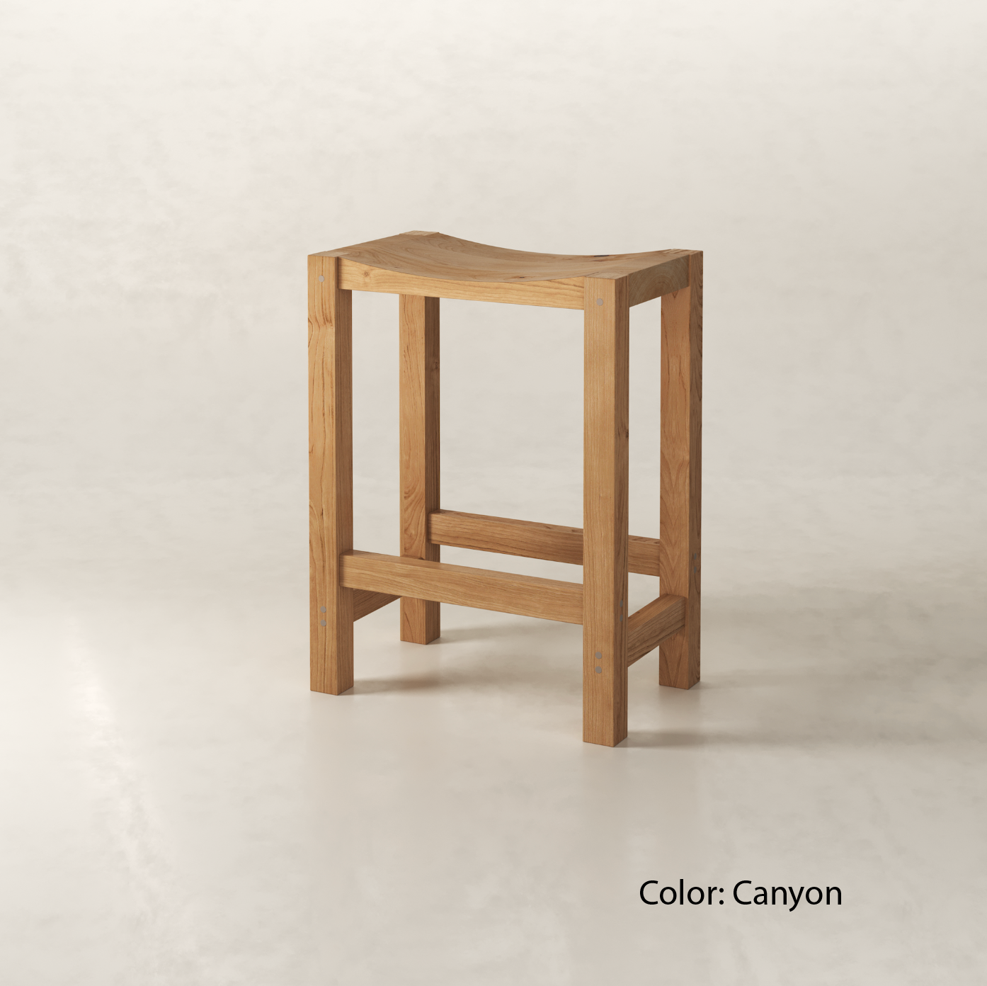 Dearborn Saddle Seat Barstool