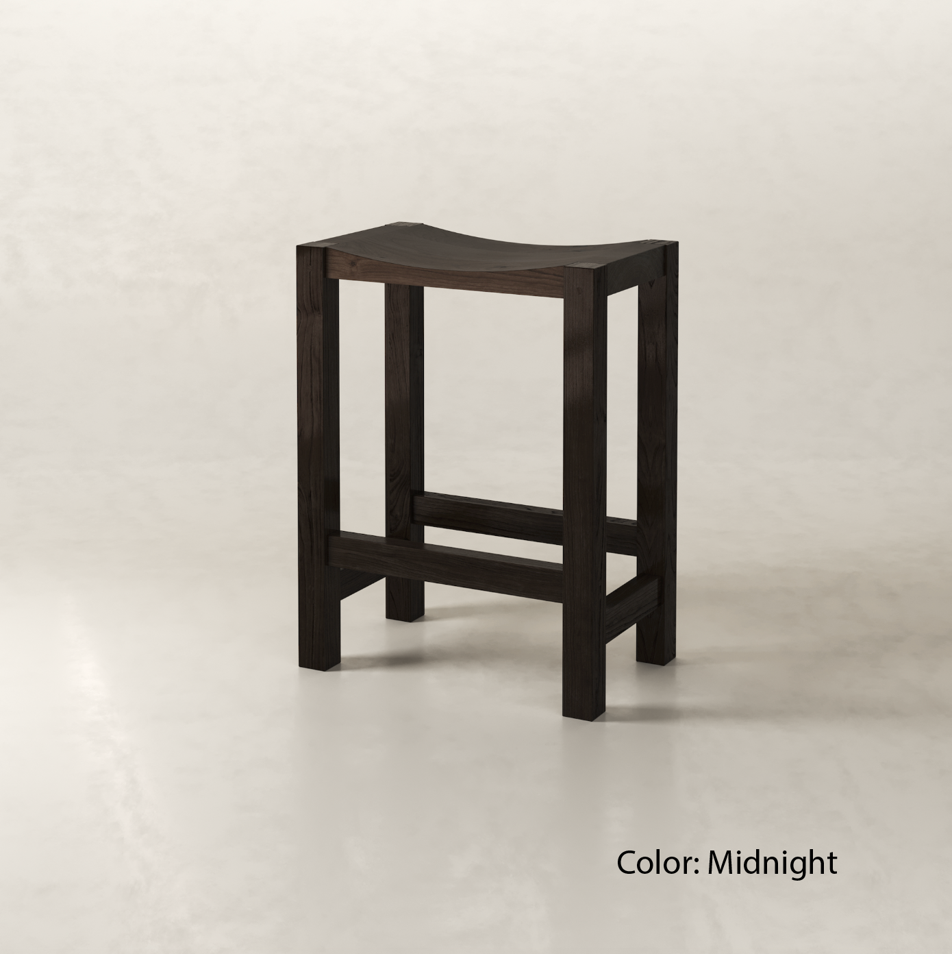 Dearborn Saddle Seat Barstool