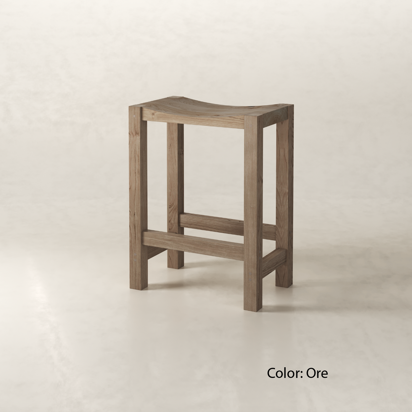 Dearborn Saddle Seat Barstool