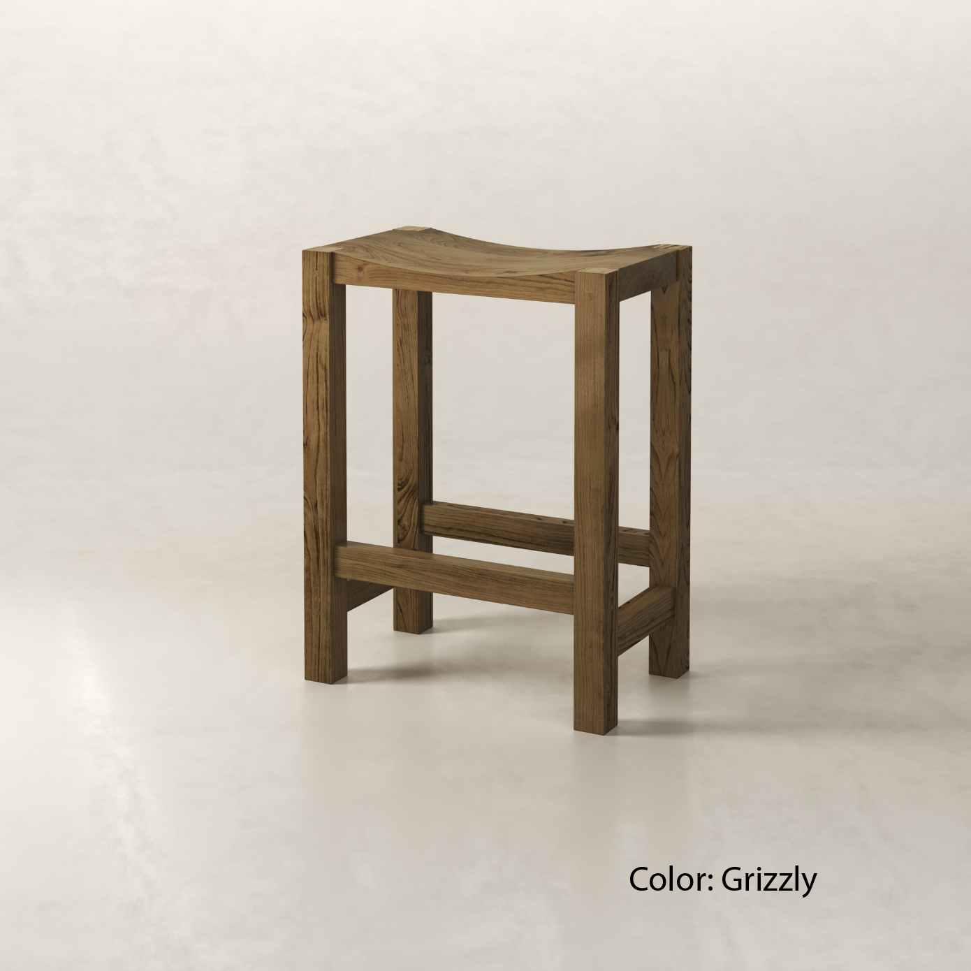 Dearborn Saddle Seat Barstool