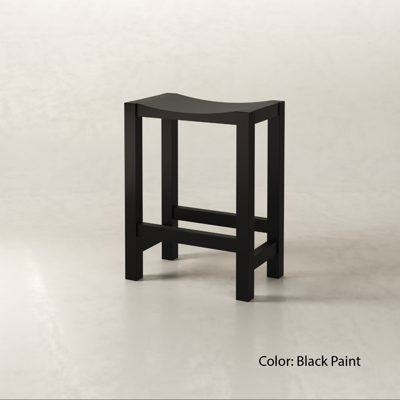 Dearborn Saddle Seat Barstool