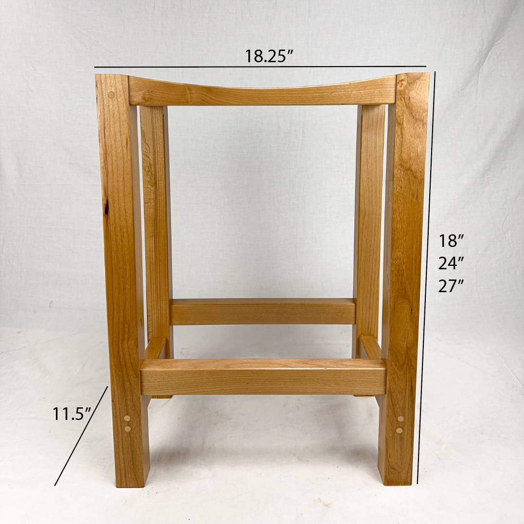 Dearborn Saddle Seat Barstool